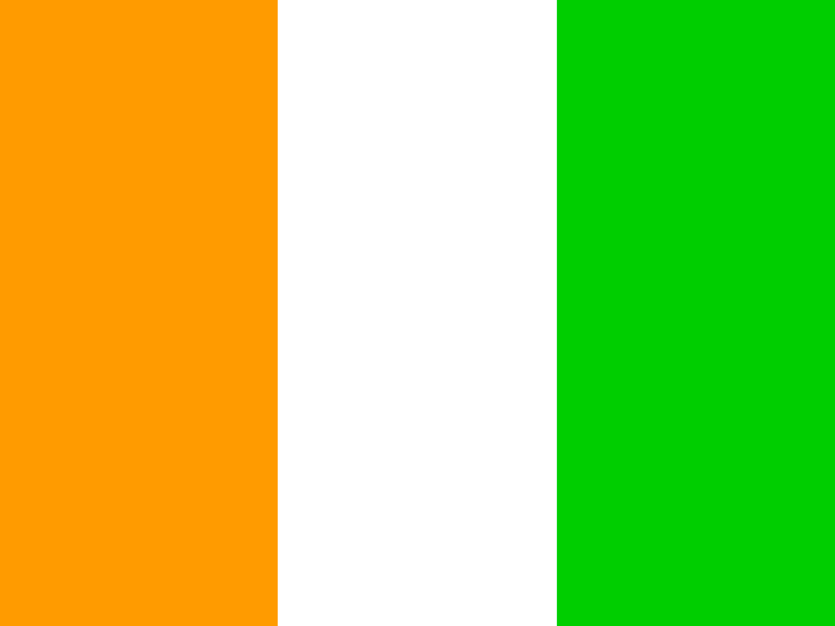 Elfenbenskusten flagga