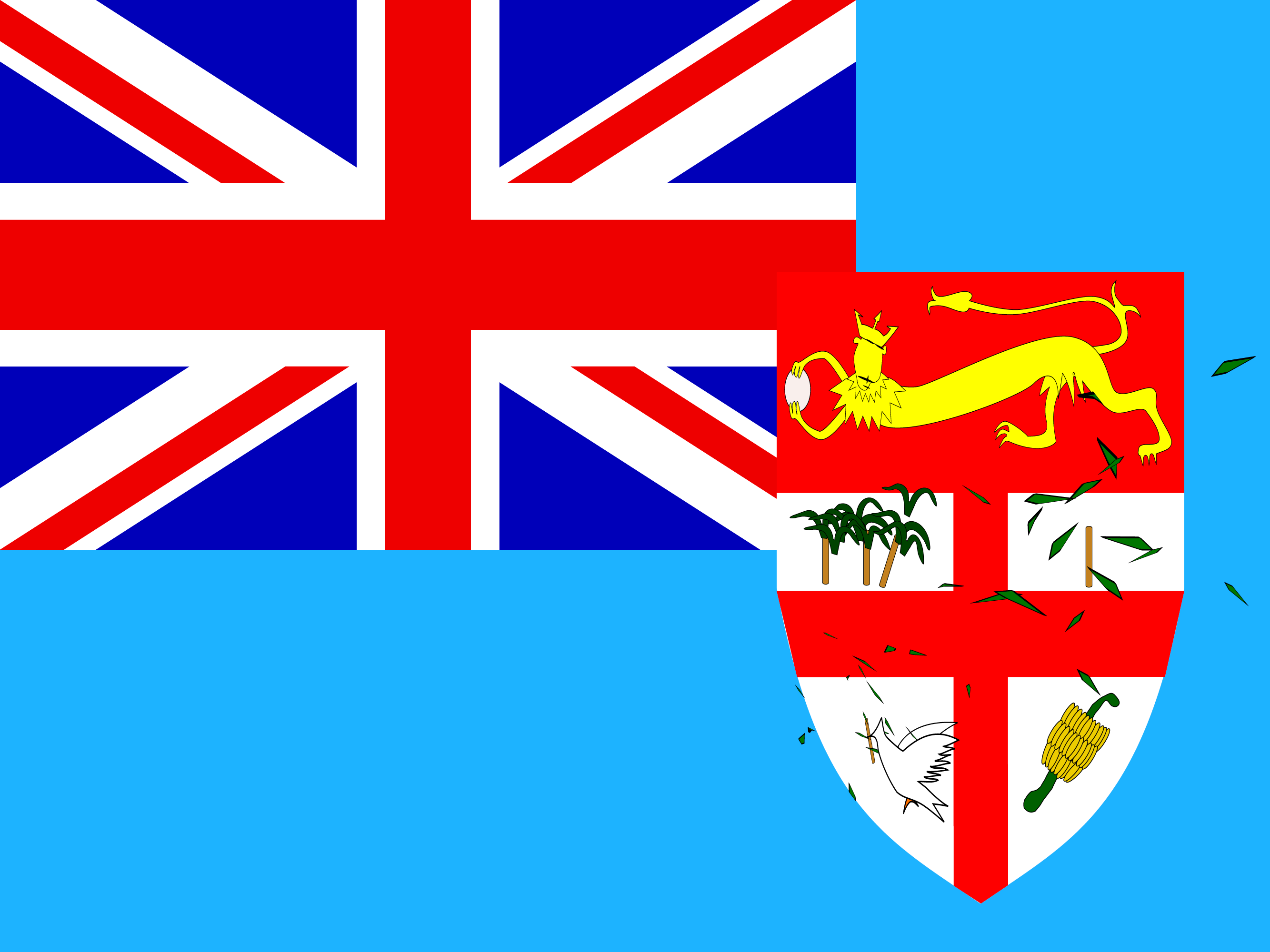 Fiji flagga