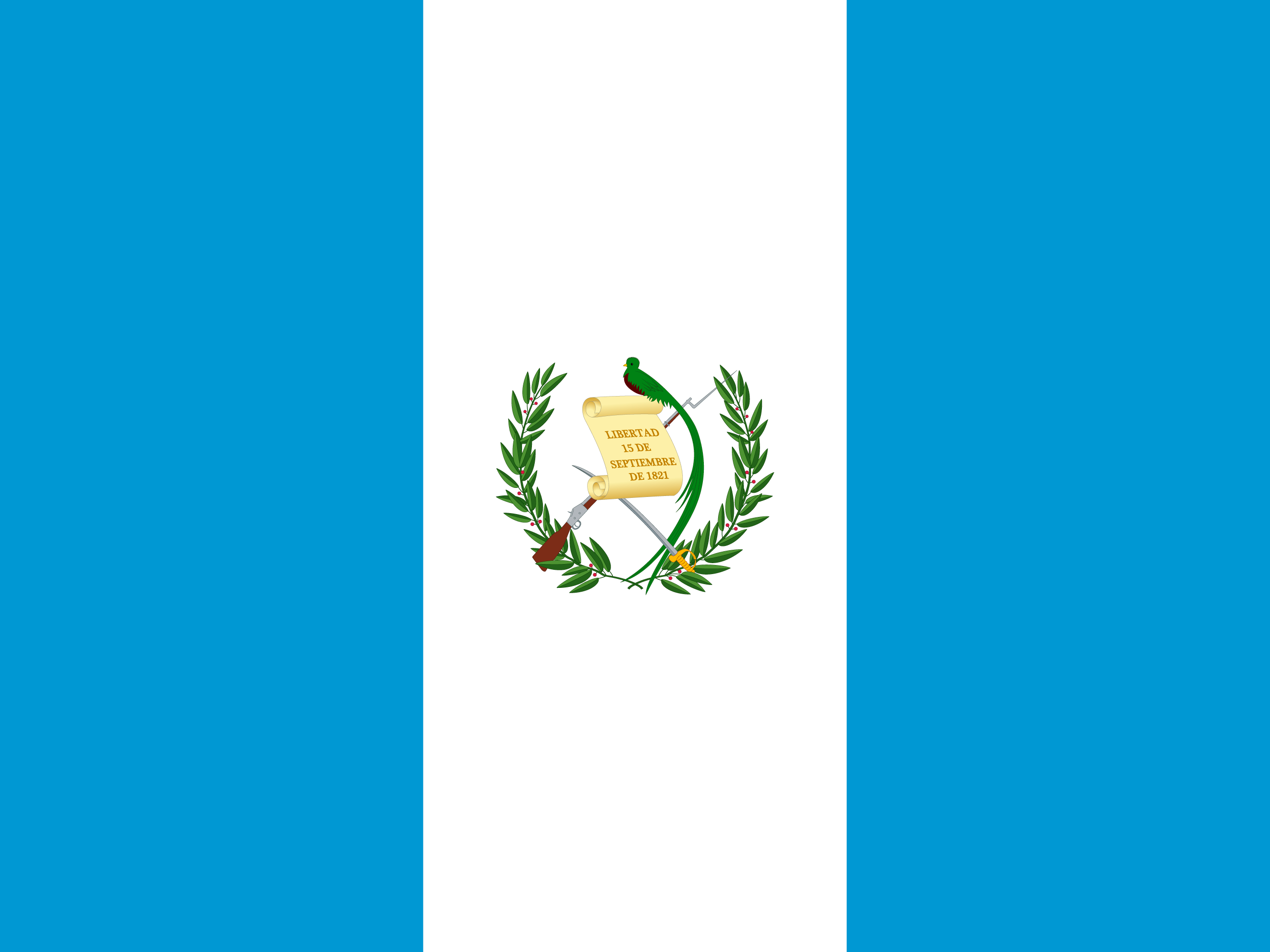 Guatemala flagga