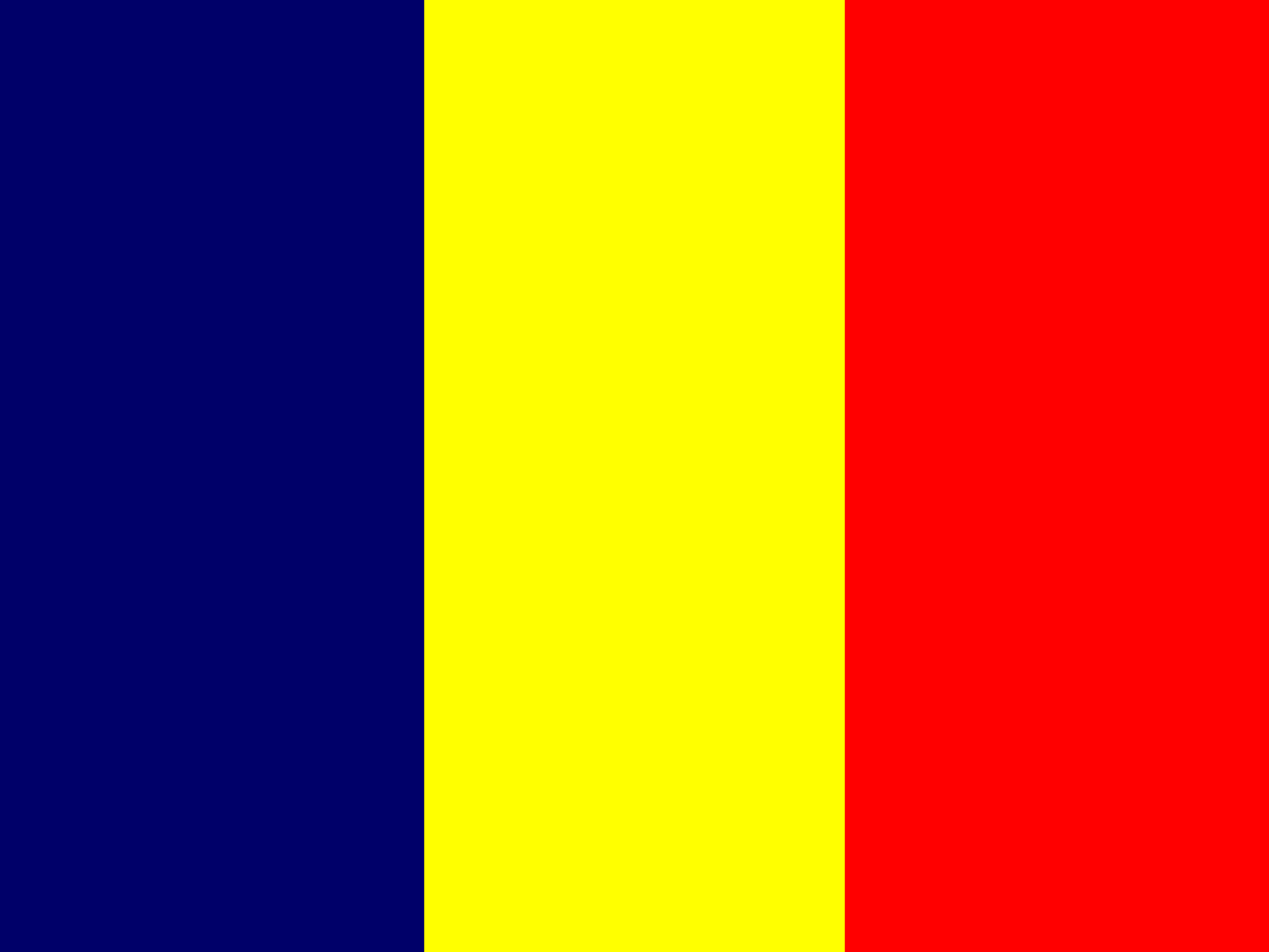 Tchad flagga