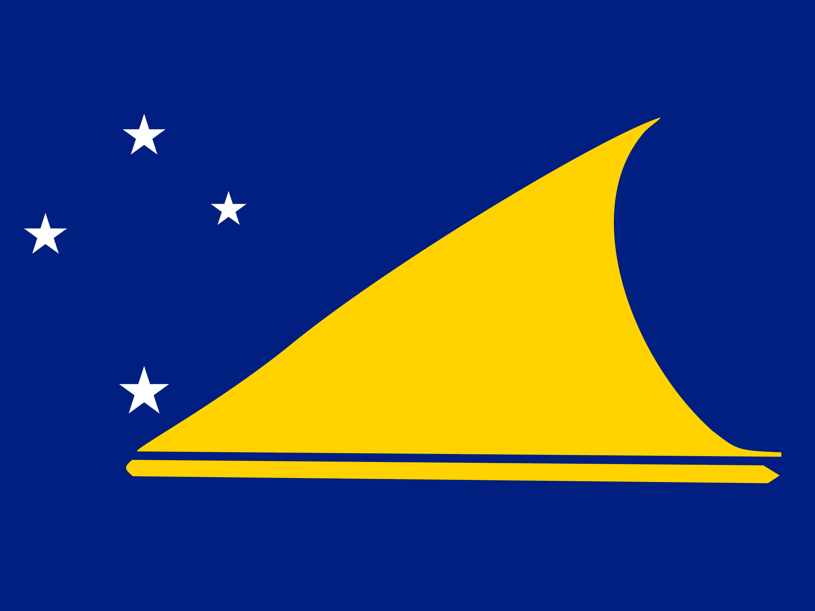 Tokelau flagga