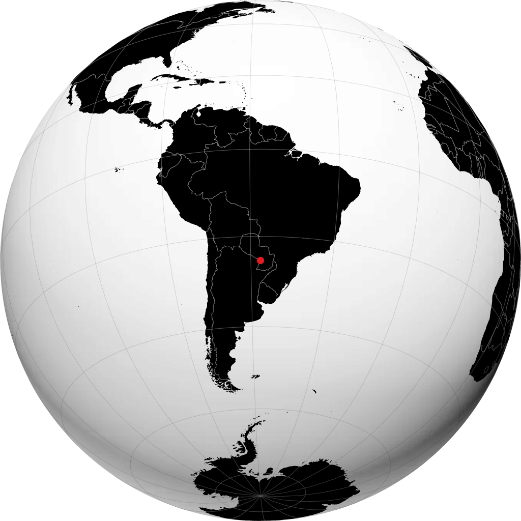 Asunción på globen