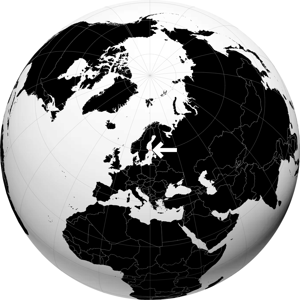 Åland på globen