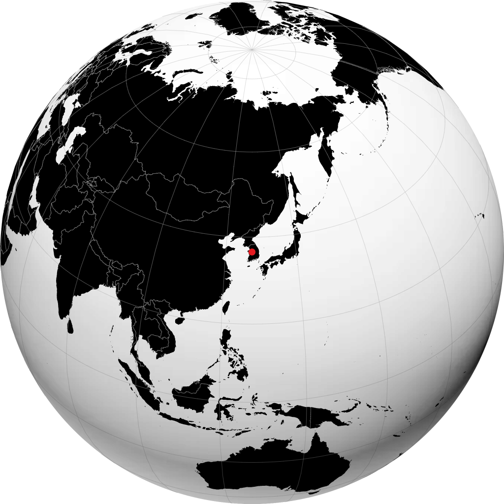 Cheongju på globen