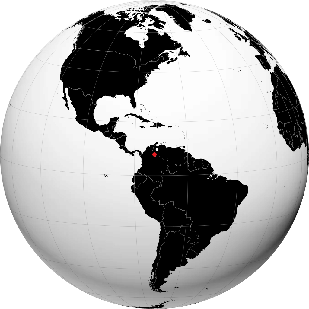Cúcuta på globen