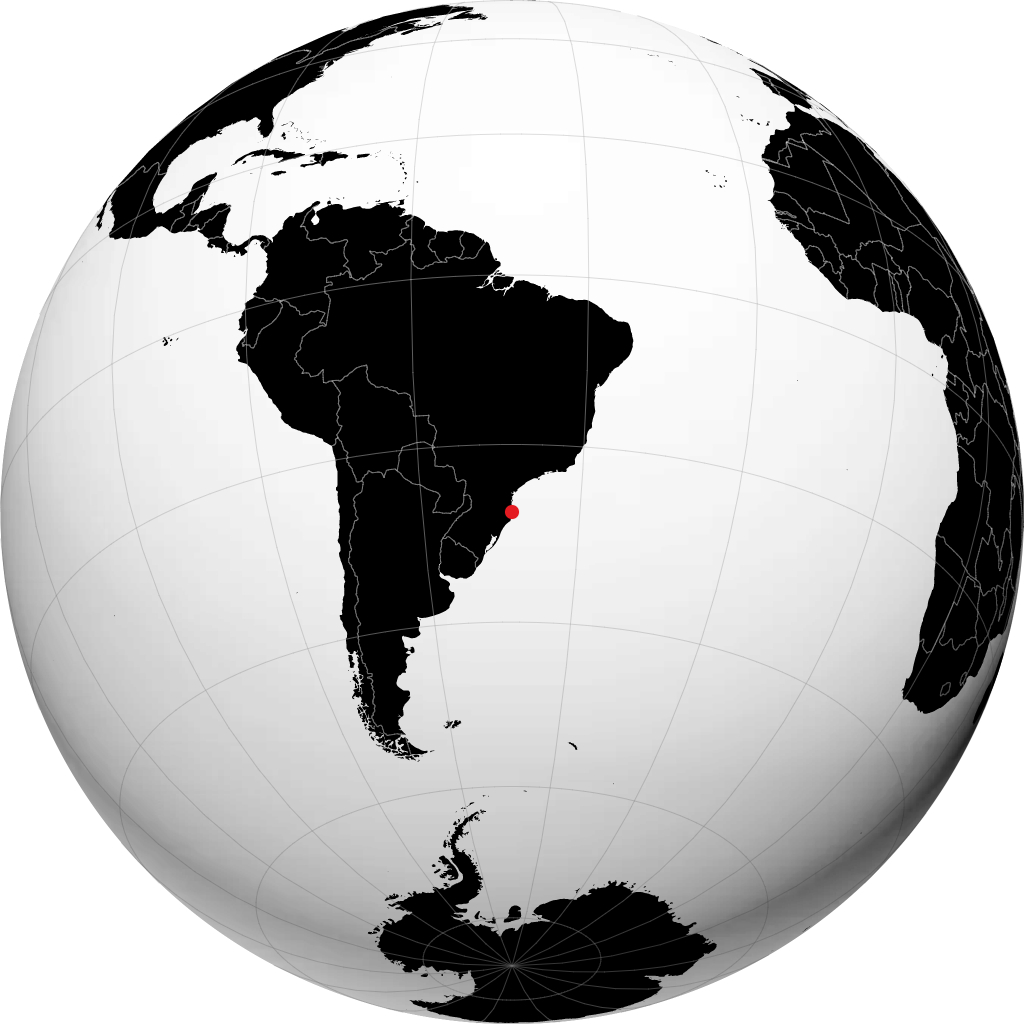 Florianópolis på globen