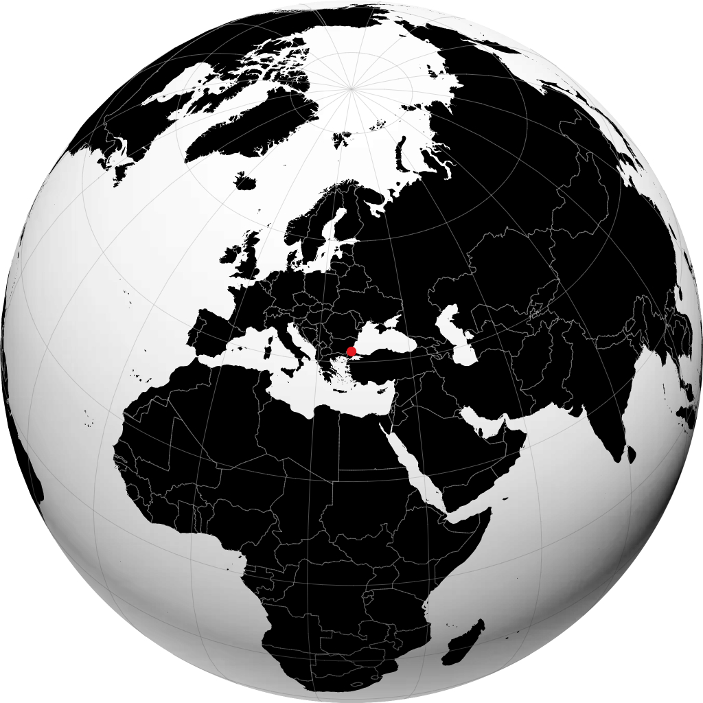 Kırklareli på globen