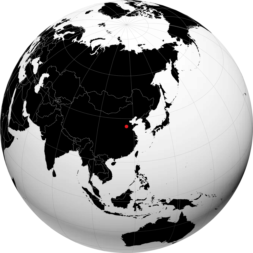 Liaocheng på globen
