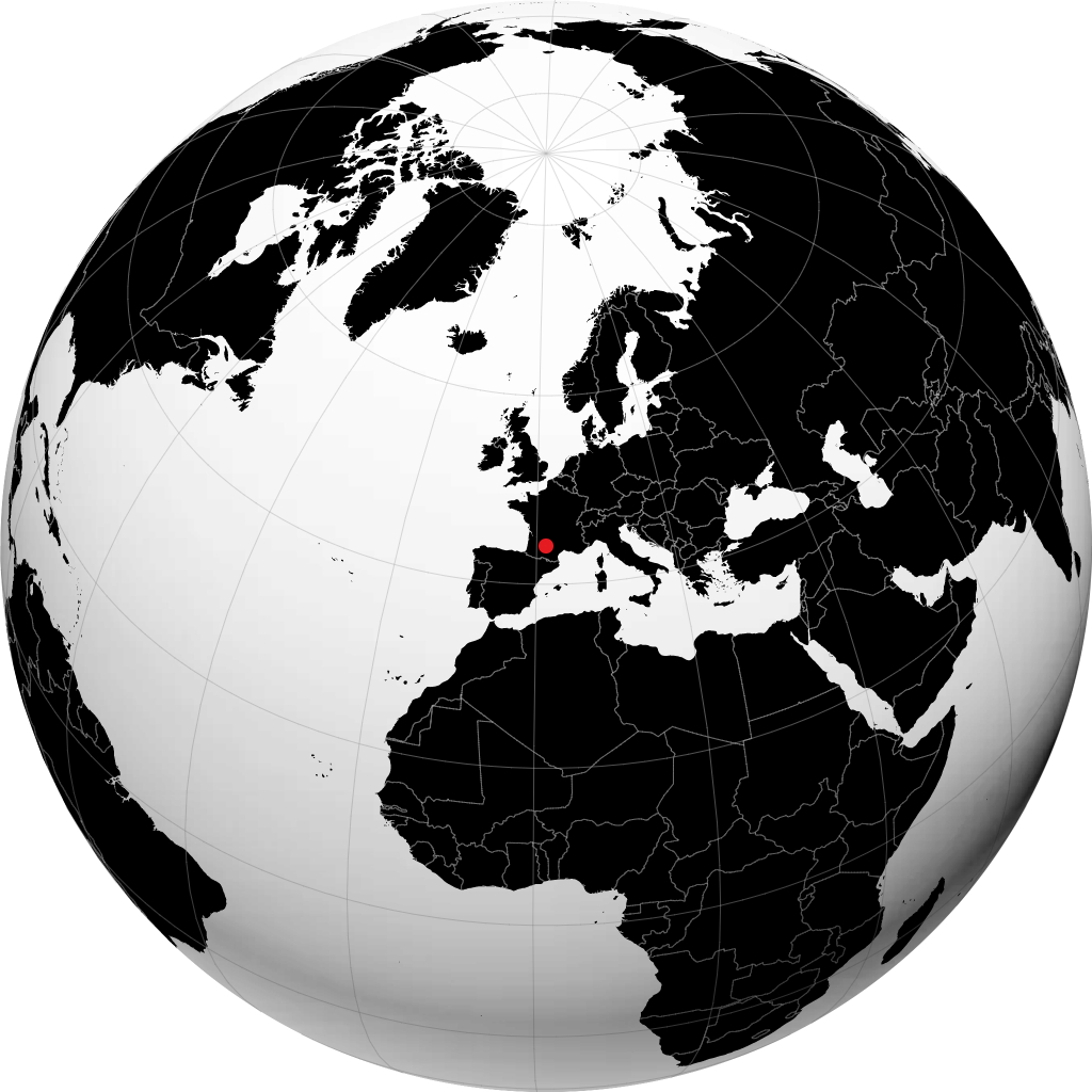 Montauban på globen