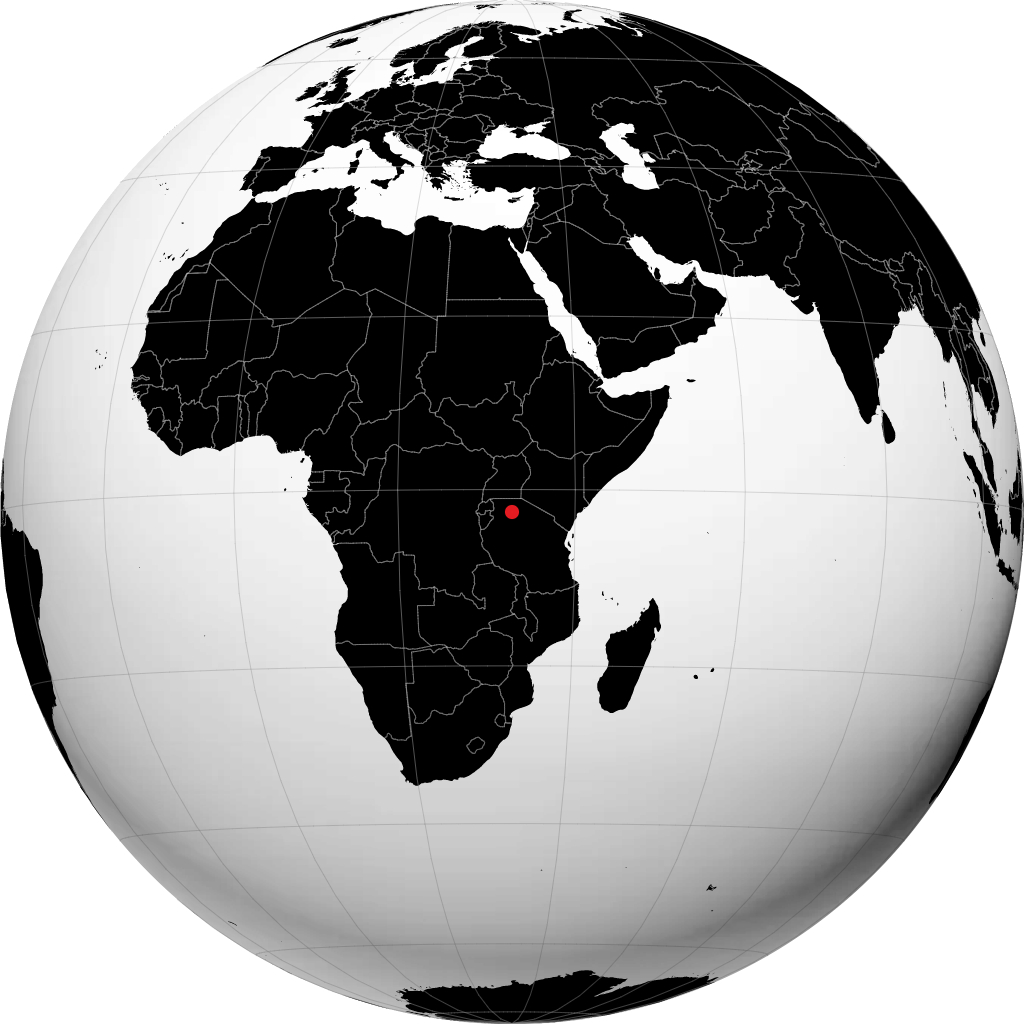 Mwanza på globen