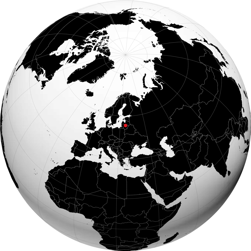 Panevezys på globen