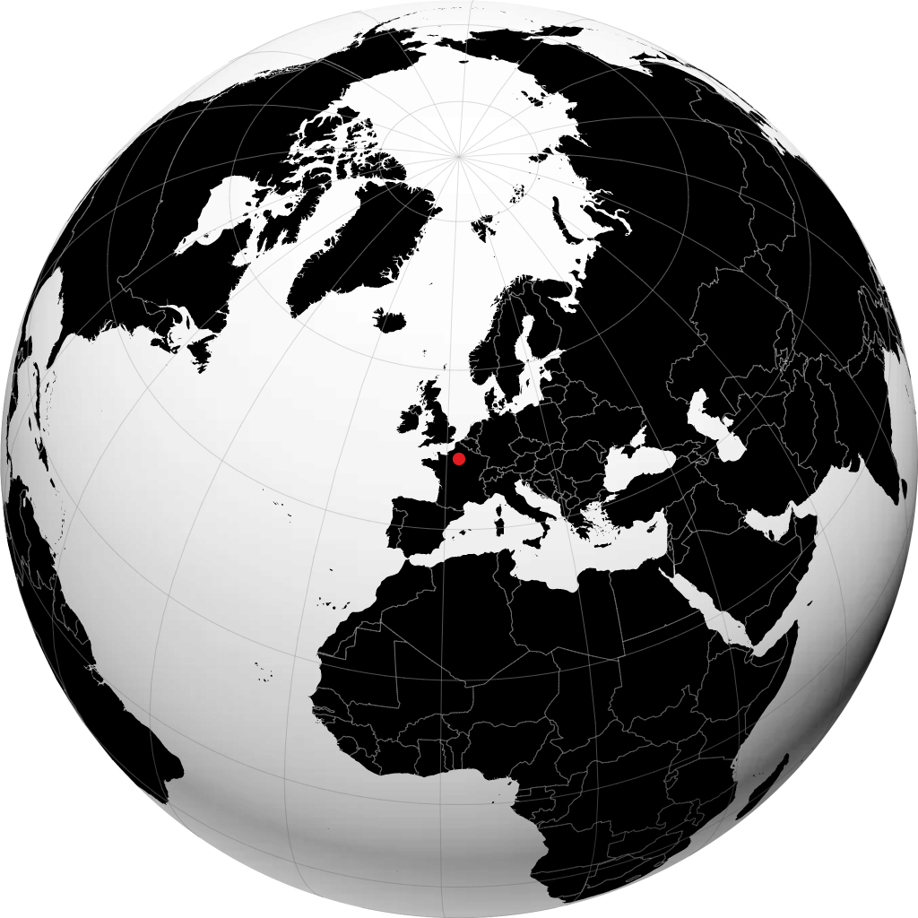 Paris på globen