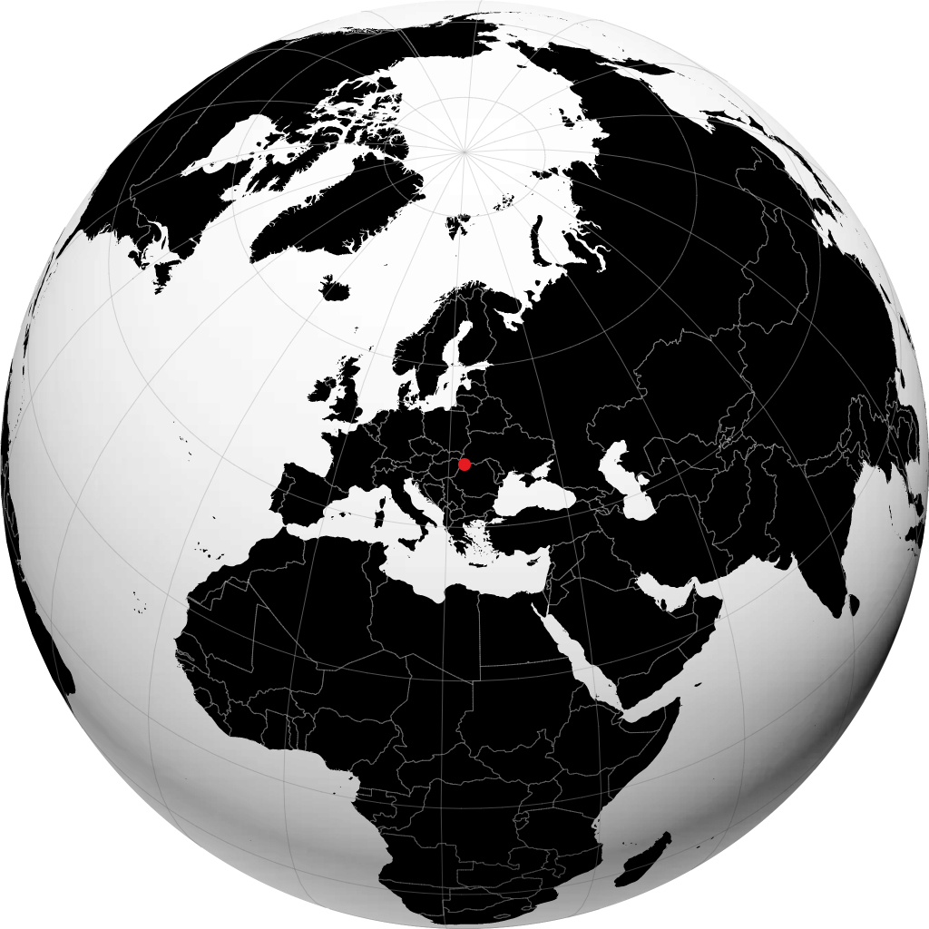 Satu Mare på globen