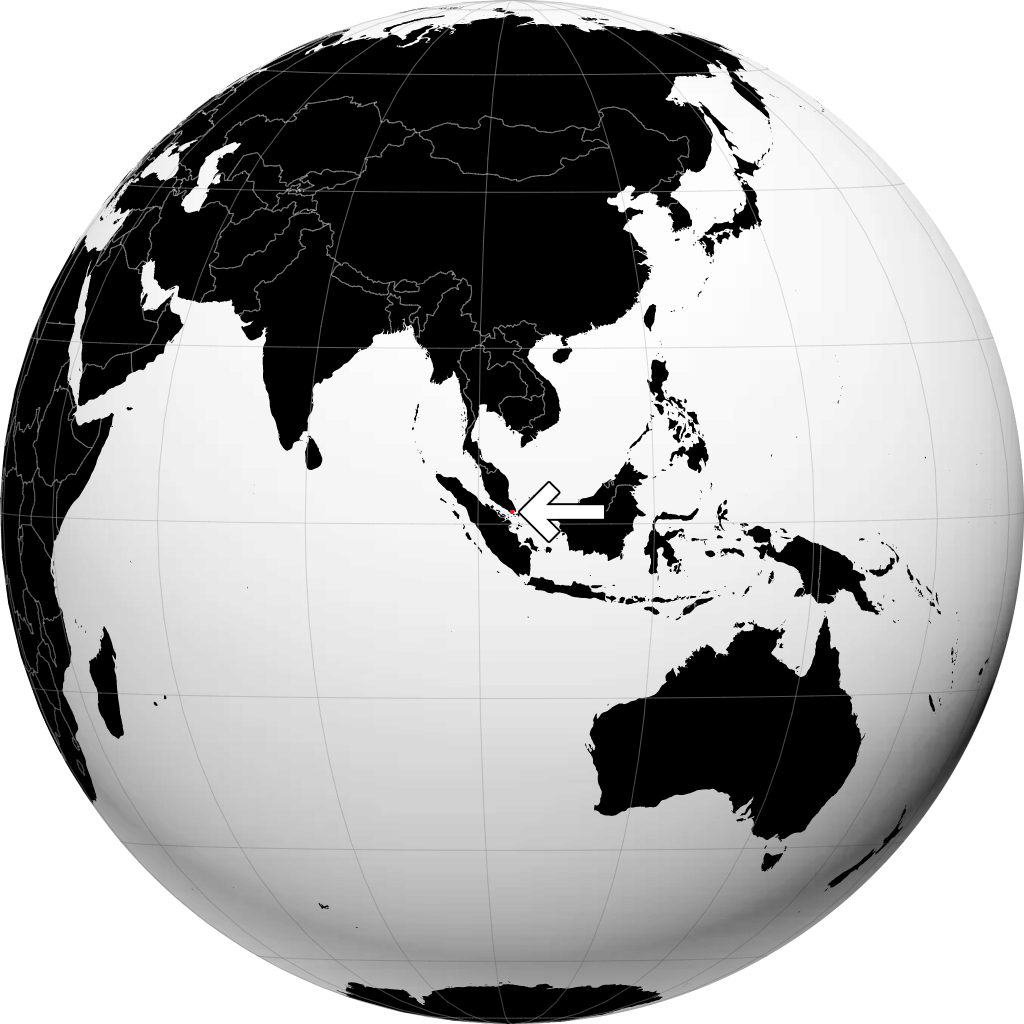 Singapore på globen