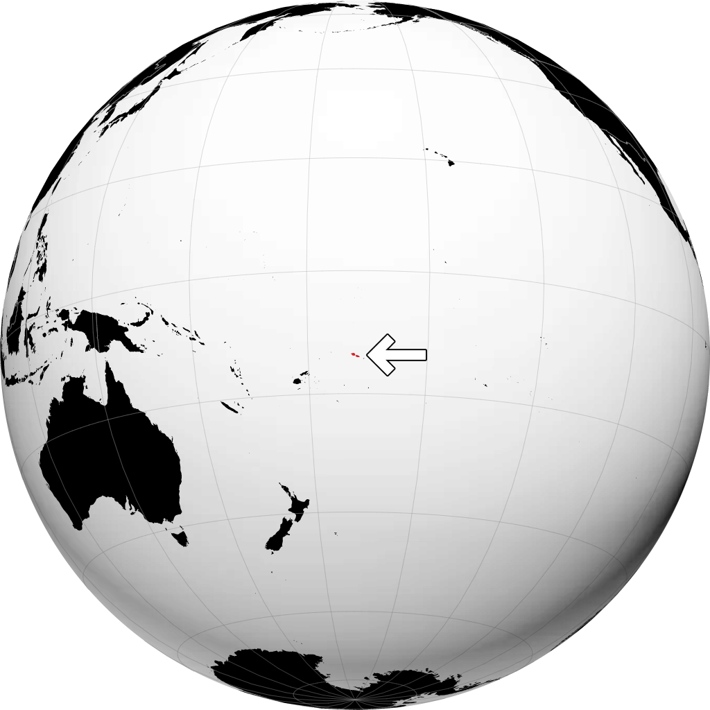 Samoa på globen